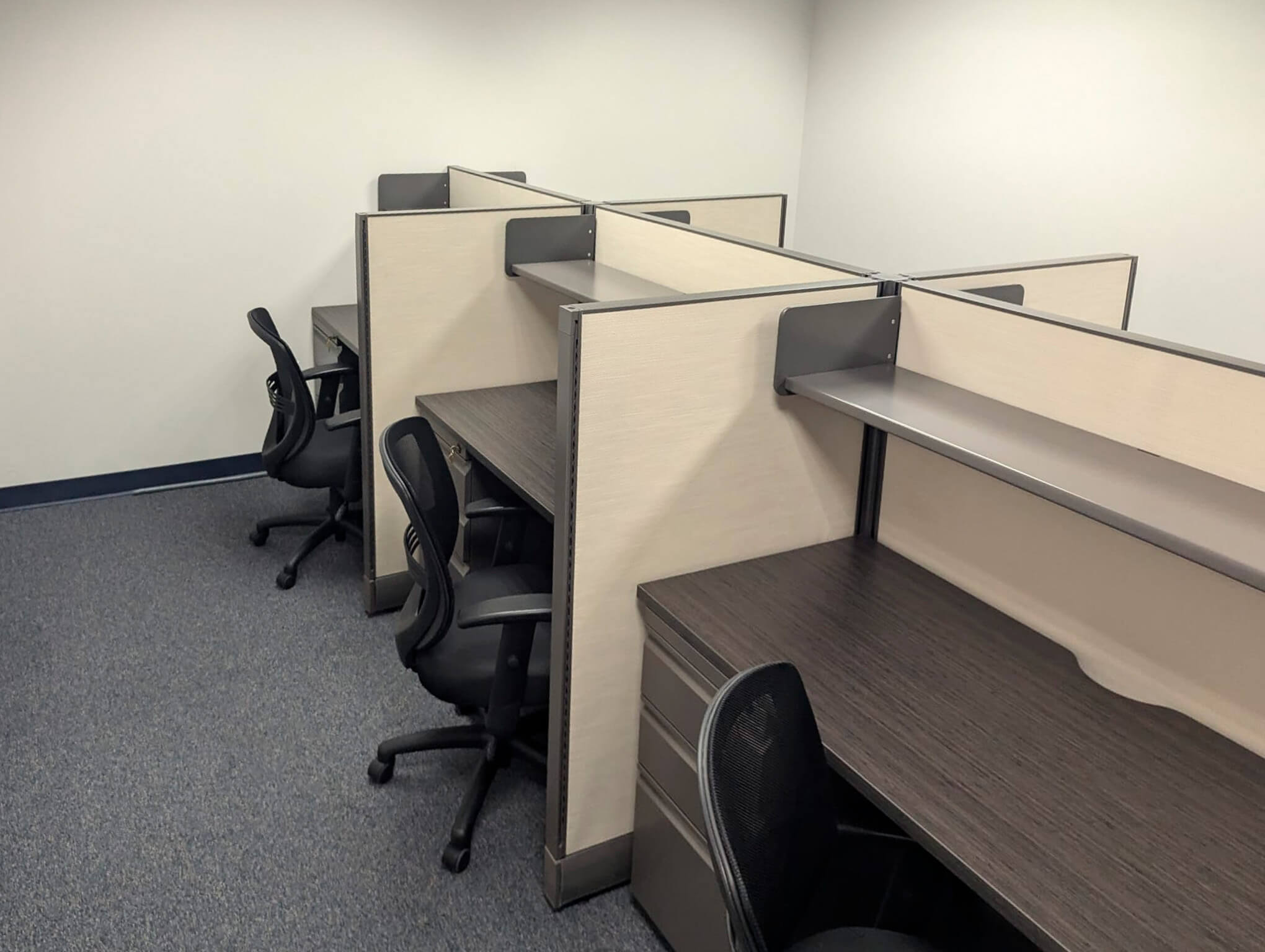 Office cubicle installation 490 8 1 2